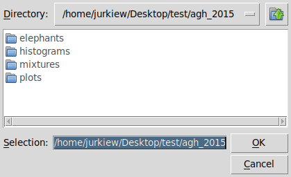 Saving a mixture to file after interactive fitting.